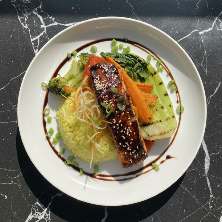 ASIAN BROILED SALMON