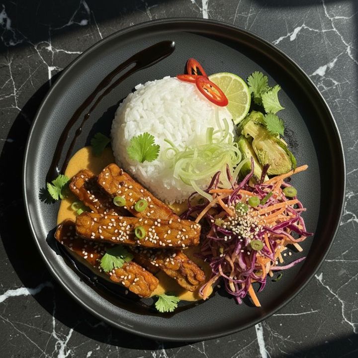 ASIAN BROILED TEMPEH