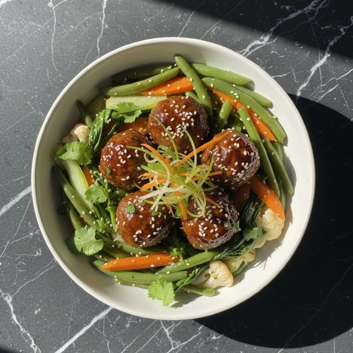 ASIAN SWEET AND SOUR MEATBALLS