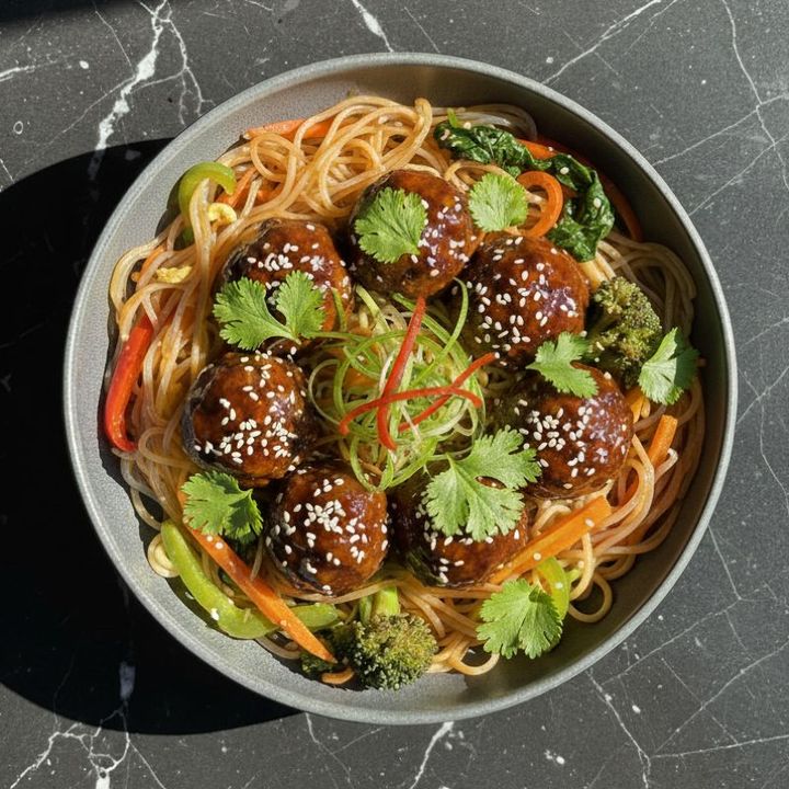 ASIAN SWEET AND SOUR MEATBALLS