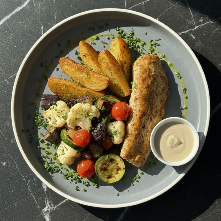 BAKED LEBANESE WHITE FISH