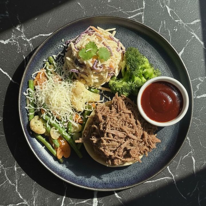 BBQ PULLED BEEF