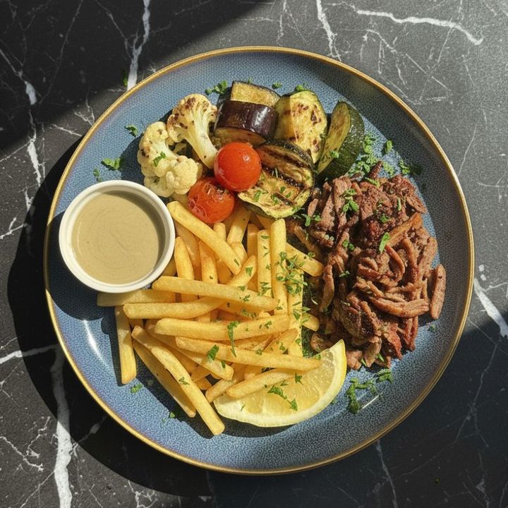 BEEF SHAWARMA PLATTER