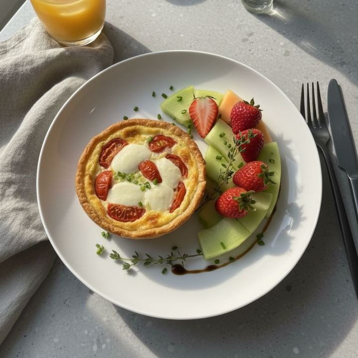 CAPRESE QUICHE
