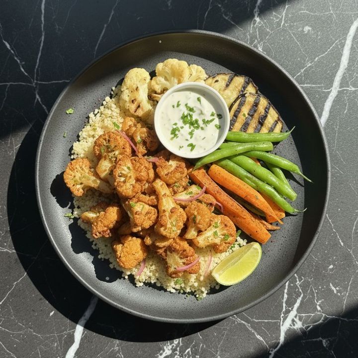 CAULIFLOWER FRITTERS