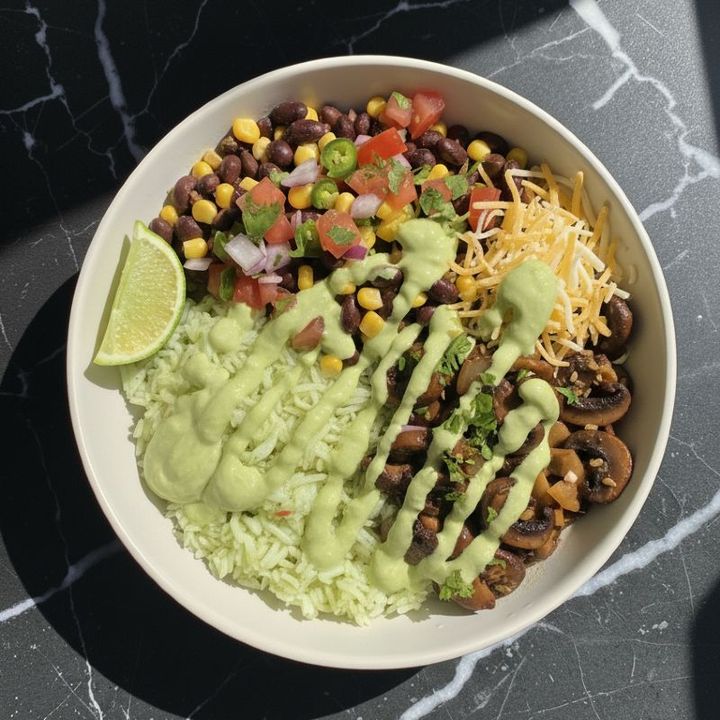 CHIPOTLE MUSHROOM BOWL