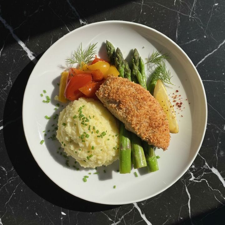 COCONUT CRUSTED SALMON
