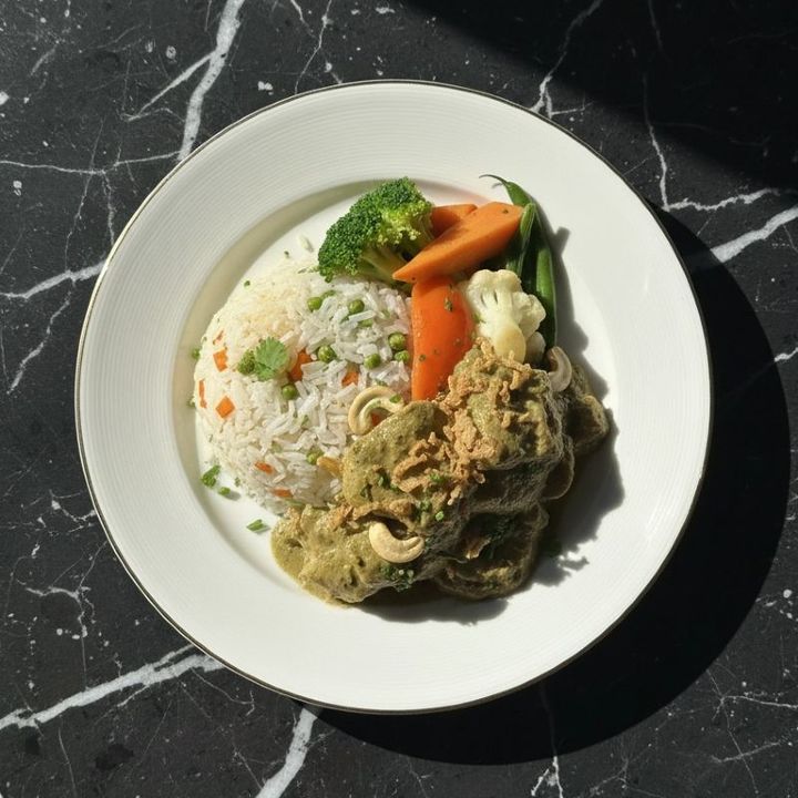 CREAMY AFGHAN CHICKEN