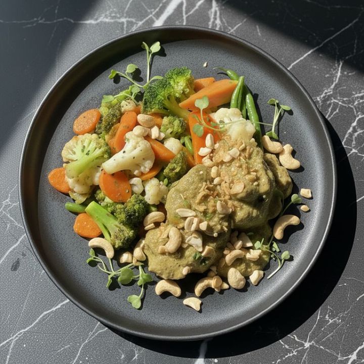 CREAMY AFGHAN CHICKEN