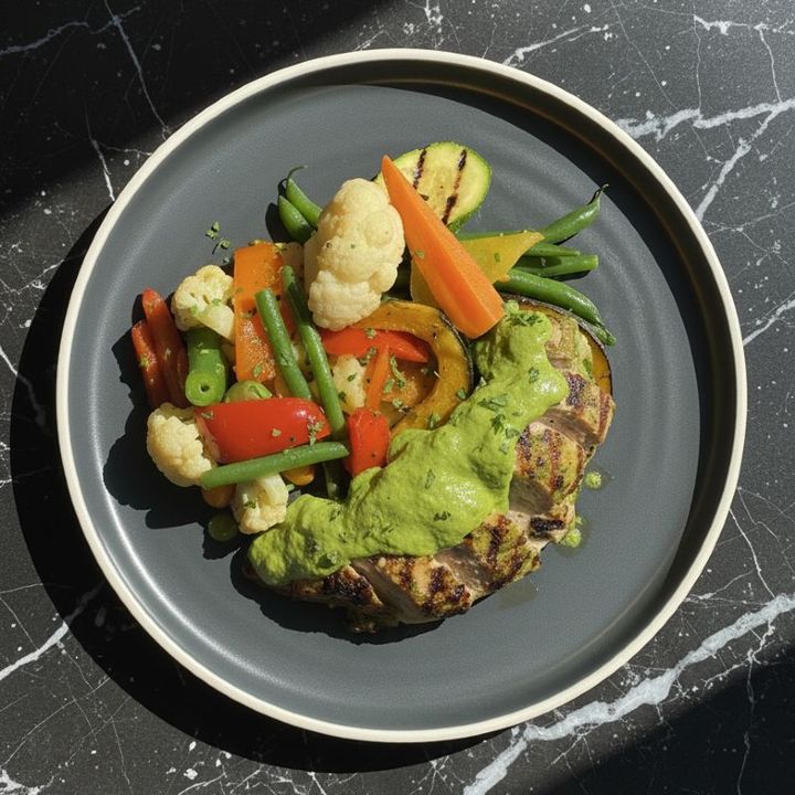 CREAMY PESTO CHICKEN