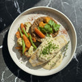 CREAMY SHALLOT WHITE FISH