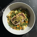 CREAMY SHALLOT WHITE FISH
