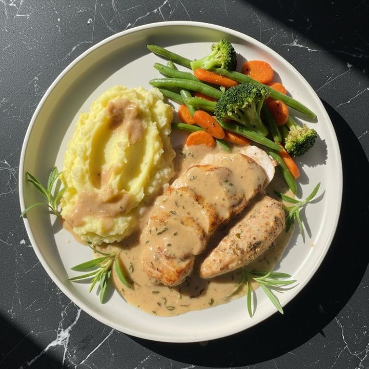 CREAMY TARRAGON CHICKEN