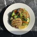 GREEK CHICKEN BURGER