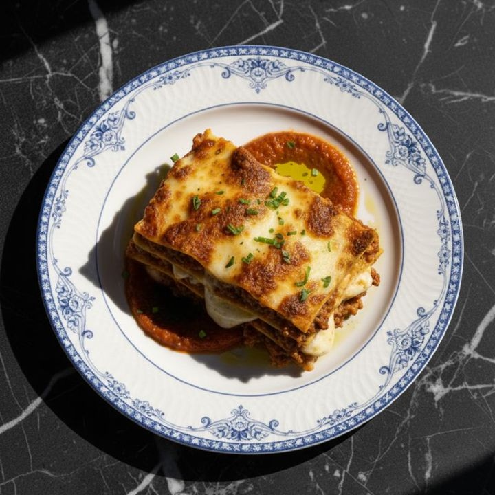GROUND BEEF LASAGNA