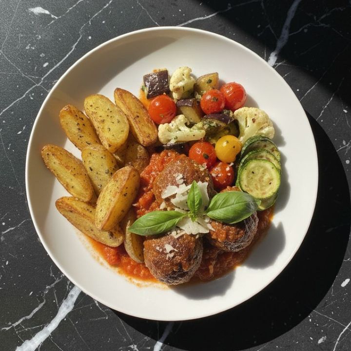 ITALIAN BAKED MEATBALLS