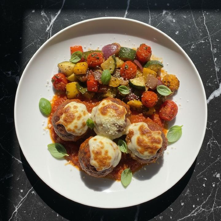 ITALIAN BAKED MEATBALLS