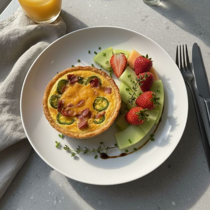 JALAPENO POPPER QUICHE