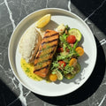 LEMON GARLIC SALMON