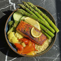 LEMON GARLIC SALMON