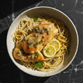 LEMON PICCATA CHICKEN PASTA