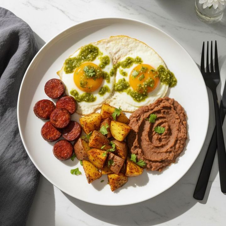 MEXICAN SAUSAGE AND EGG
