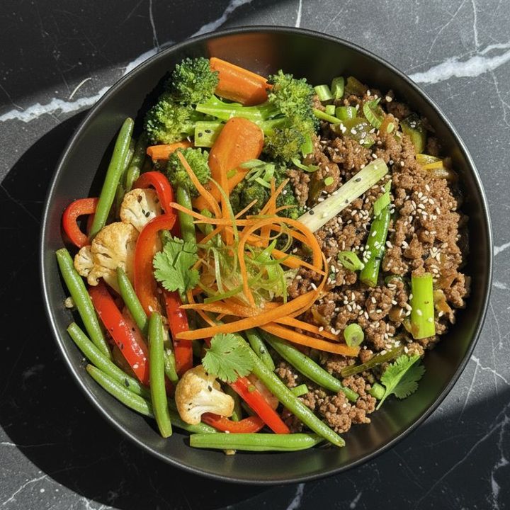 MONGOLIAN GROUND BEEF