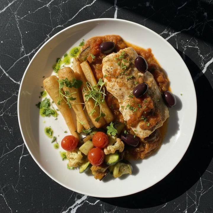 MOROCCAN WHITE FISH TAJIN
