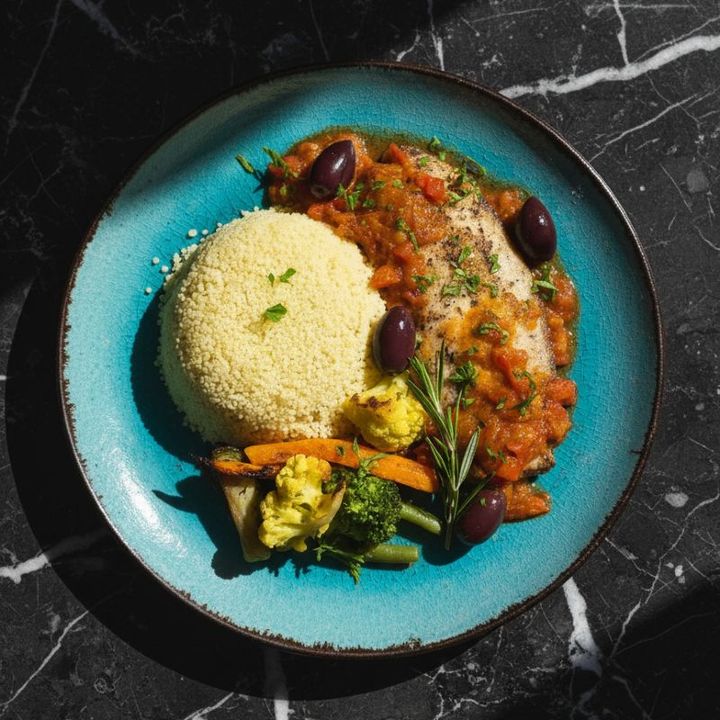 MOROCCAN WHITE FISH TAJIN