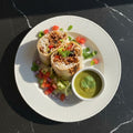 MUSHROOM POBLANO BURRITO