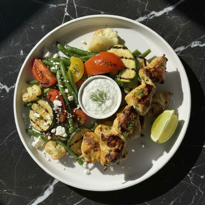 PERSIAN CHICKEN SKEWERS