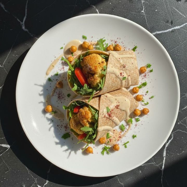 ROASTED CAULIFLOWER WRAP