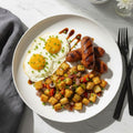 SAUSAGE HASH AND EGGS