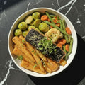 SEAWEED SESAME CRUSTED SALMON