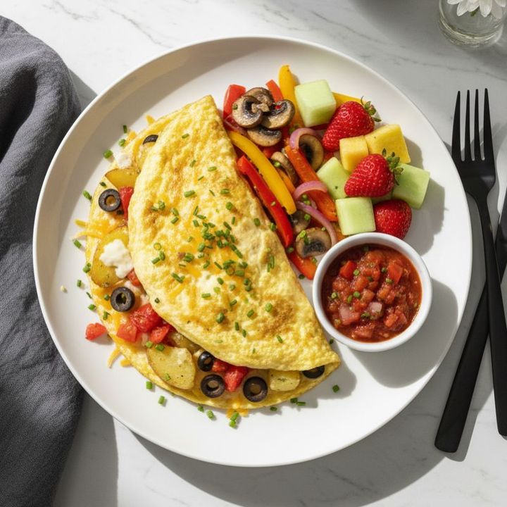 KETO SPANISH OMELETTE
