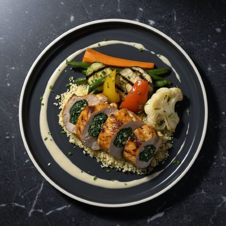 SPINACH RICOTTA STUFFED CHICKEN BREAST