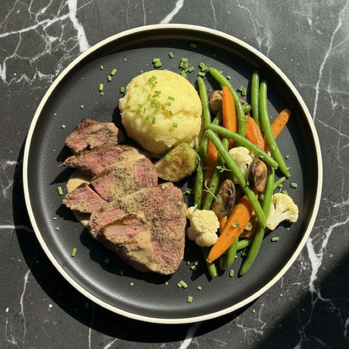STEAK AU POIVRE