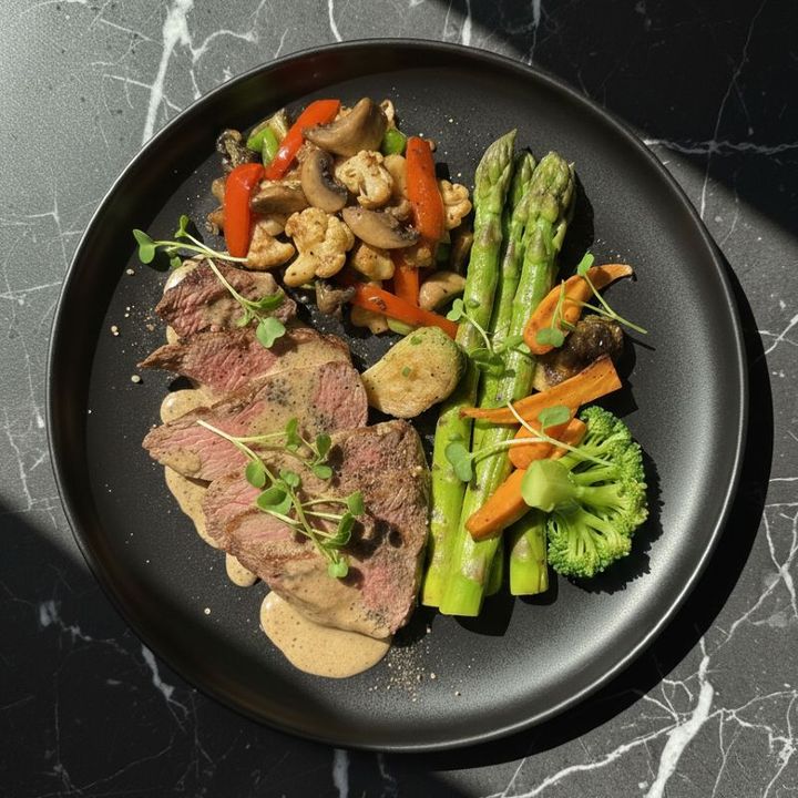 STEAK AU POIVRE