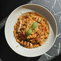 SUNDRIED TOMATO AND BASIL FUSILLI