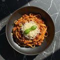 TAGLIATELLE BOLOGNESE