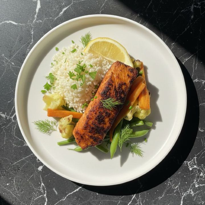 TANDOORI SALMON