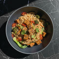TERIYAKI TEMPEH NOODLES