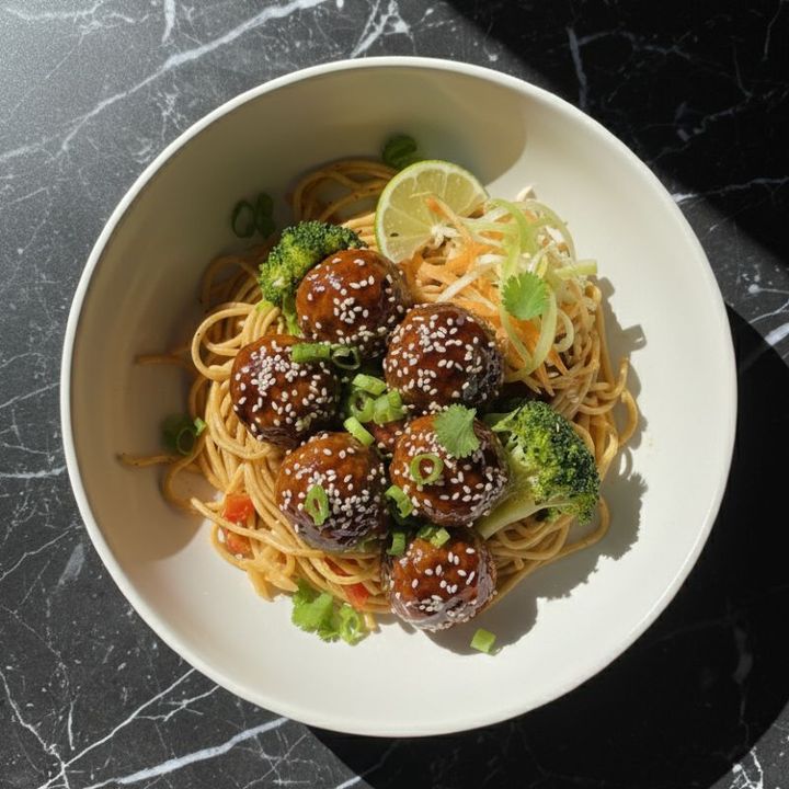 TERIYAKI VEGAN MEATBALL