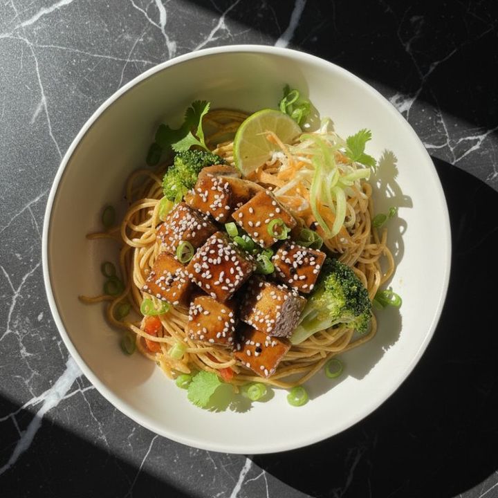 TERRIYAKI TOFU NOODLES