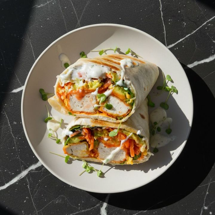 VEGAN CHICKEN WRAP