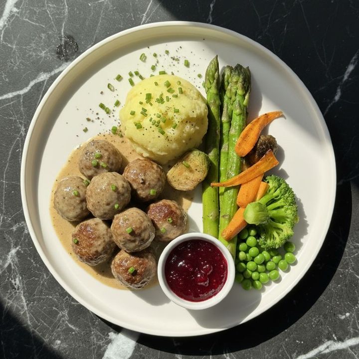 VEGAN SWEDISH MEATBALLS