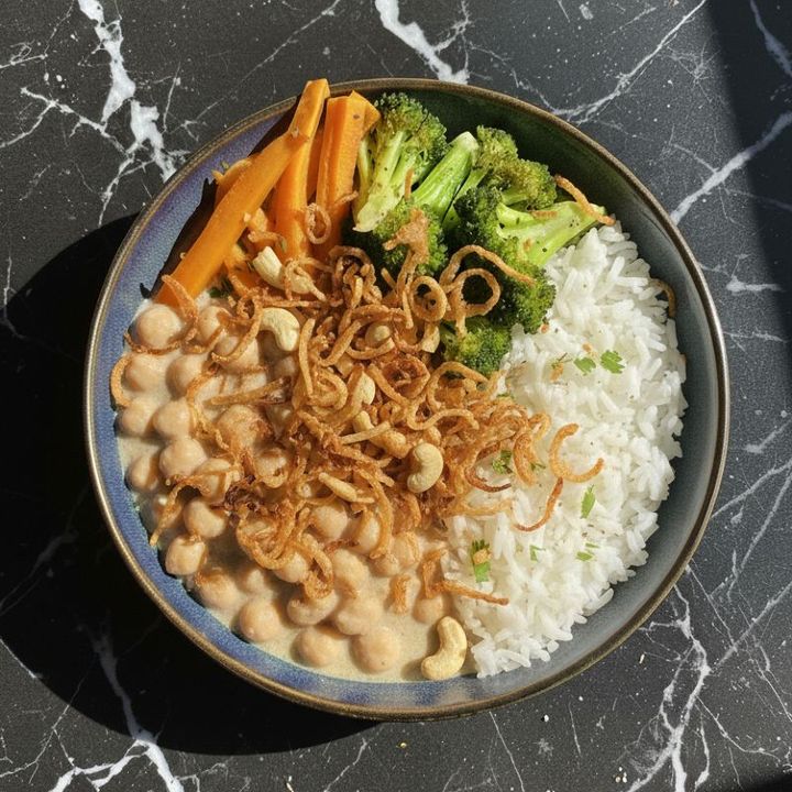 WHITE CHICKPEA KORMA